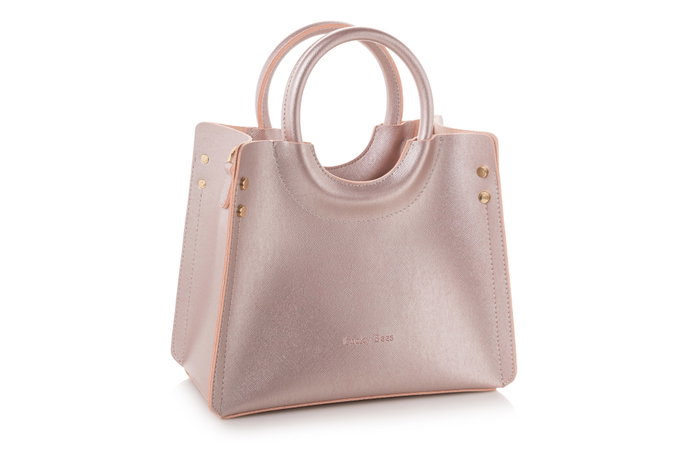 Lucky Bees 1229 Bolsa de cuerpo en polvo de cuero de polivinilo para mujer
